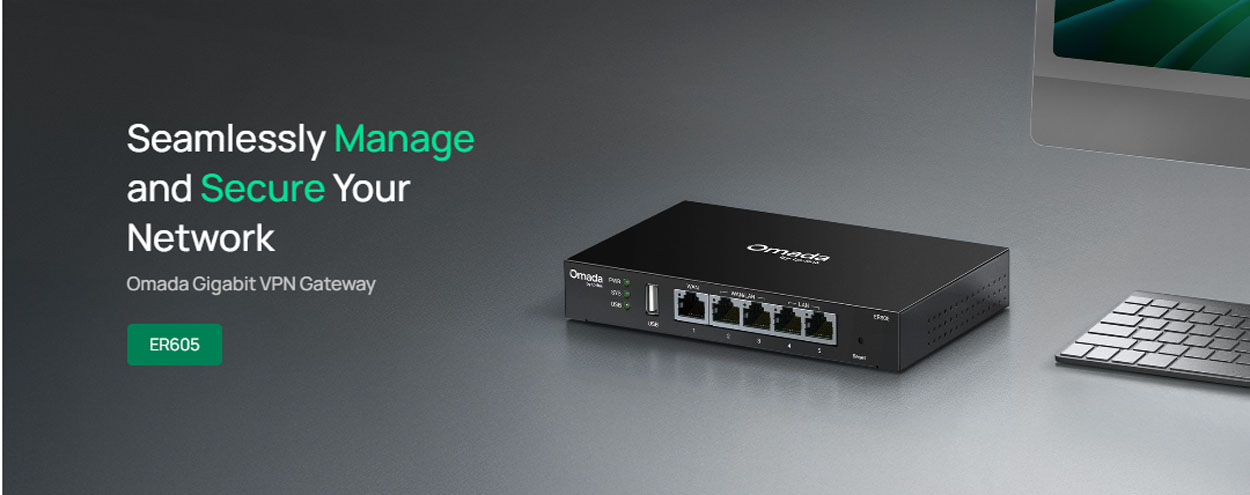 TP-Link Omada ER605 Gigabit VPN Gateway